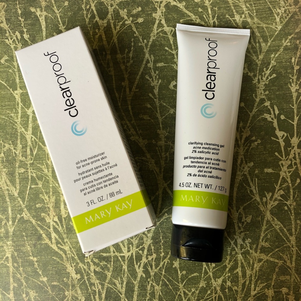 New Mary Kay Clearproof Cleanser & Moisturizer